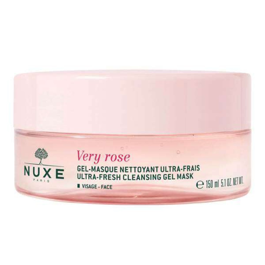 Skin Care * | Nuxe Very Rose Ultra-Fresh Cleansing Gel Mask 150Ml Cut Price