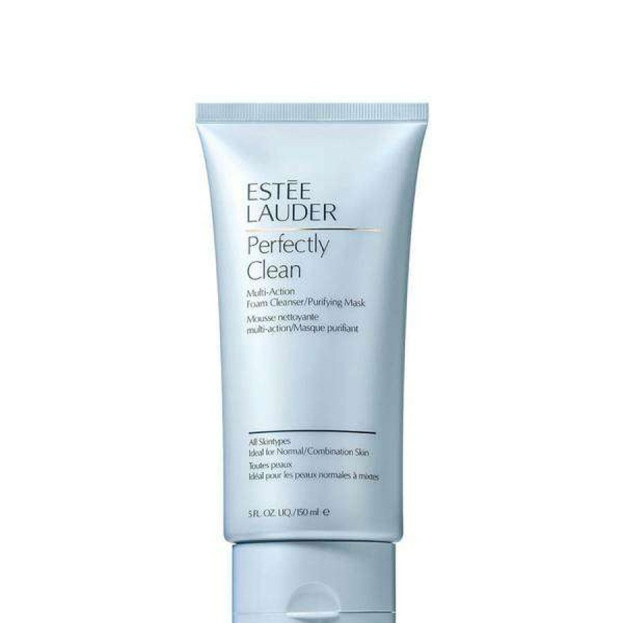 Skin Care * | Estee Lauder Perfectly Clean Multiaction Foam Cleanser And Purifying Mask 150Ml Estee Lauder Online