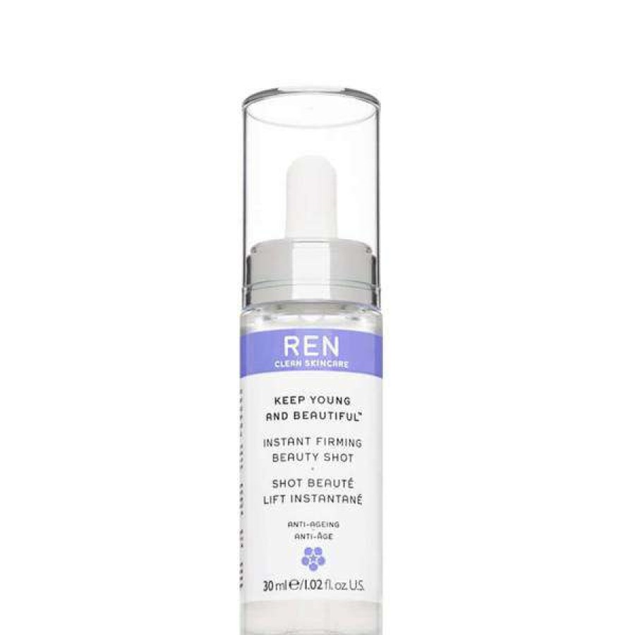 Skin Care * | Ren Clean Skincare Keep Young And Beautiful Instant Firming Beauty Shot 30Ml Exclusive