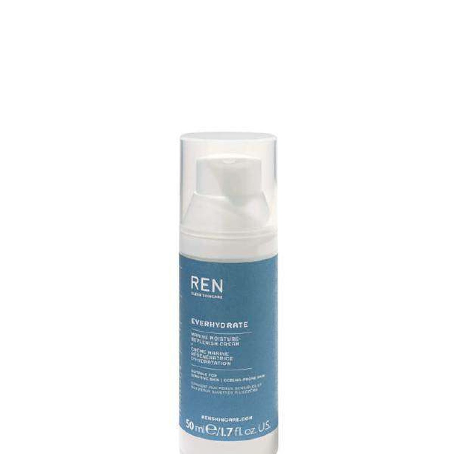 Skin Care * | Ren Clean Skincare Everhydrate Marine Moisture-Replenish Cream 50Ml Top Selling