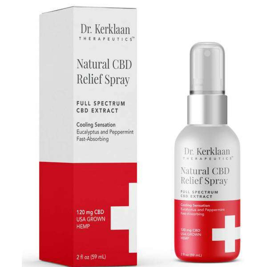 Body * | Dr Kerklaan Natural Cbd Relief Spray 2 Oz Dr Kerklaan Therapeutics Low Price