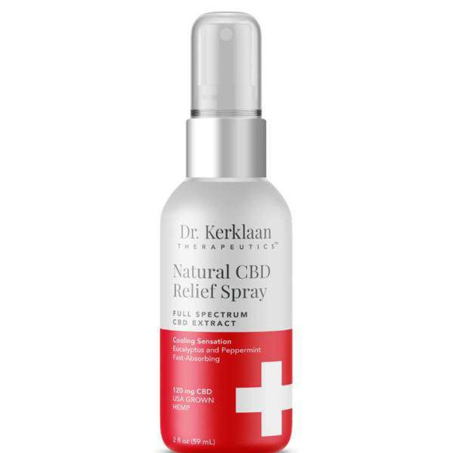 Body * | Dr Kerklaan Natural Cbd Relief Spray 2 Oz Dr Kerklaan Therapeutics Low Price