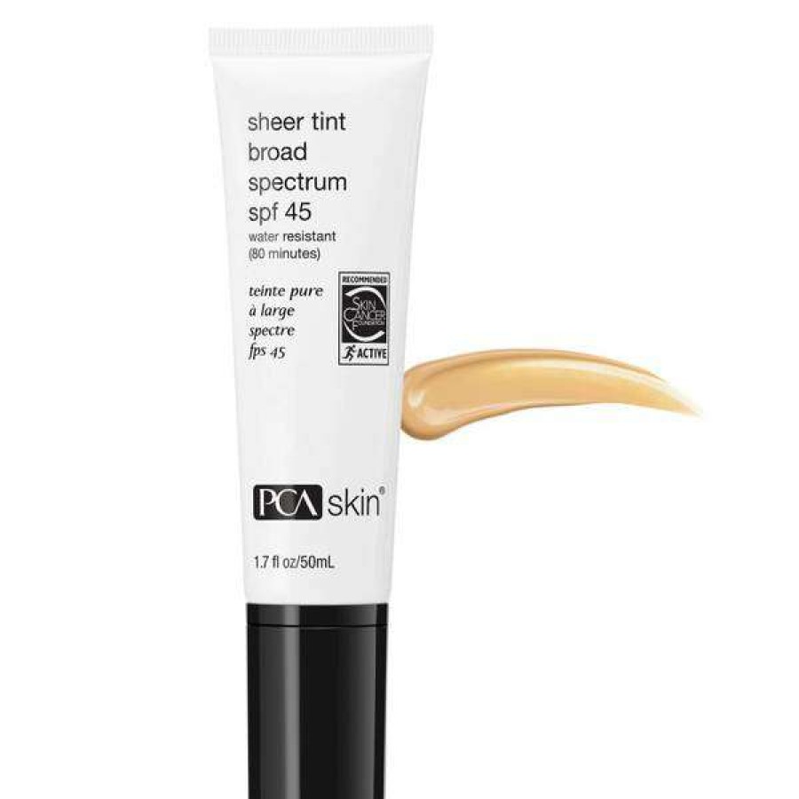 Skin Care * | Pca Skin Sheer Tint Broad Spectrum Spf 45 Cheap Online