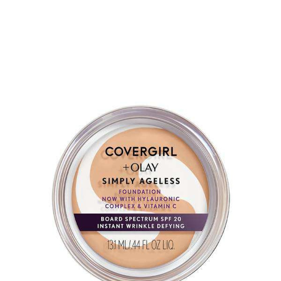 Makeup * | Covergirl Simply Ageless Instant Wrinkle Defying Foundation 7 Oz (Various Shades) Unique