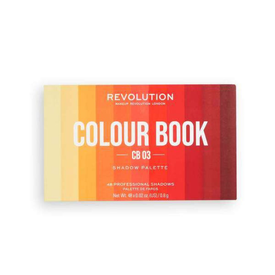 Makeup * | Makeup Revolution Colour Book Eyeshadow Palette Cb03 Unique