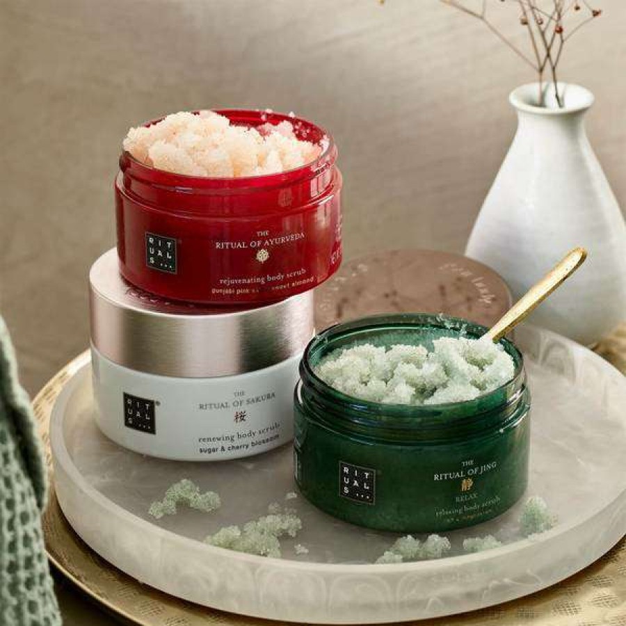 Body * | Rituals The Ritual Of Sakura Sugar Body Scrub 250G Classical