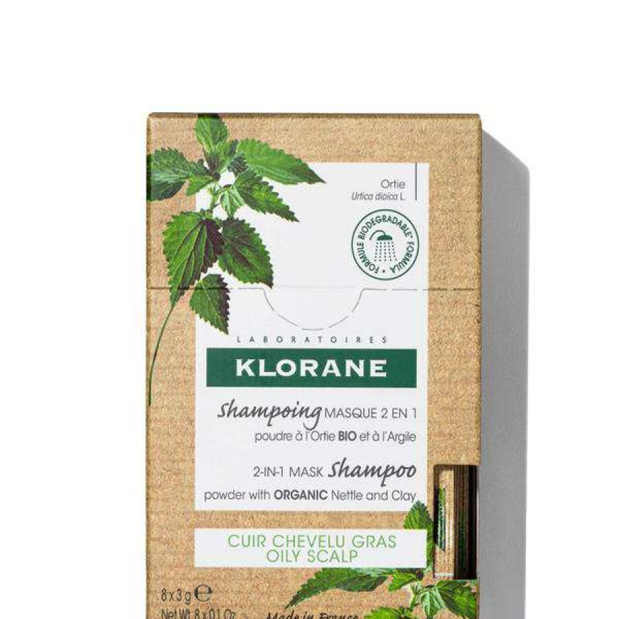 Hair Care * | Klorane Oil Control 2-In-1 Mask Shampoo Powder With Nettle 3G Special