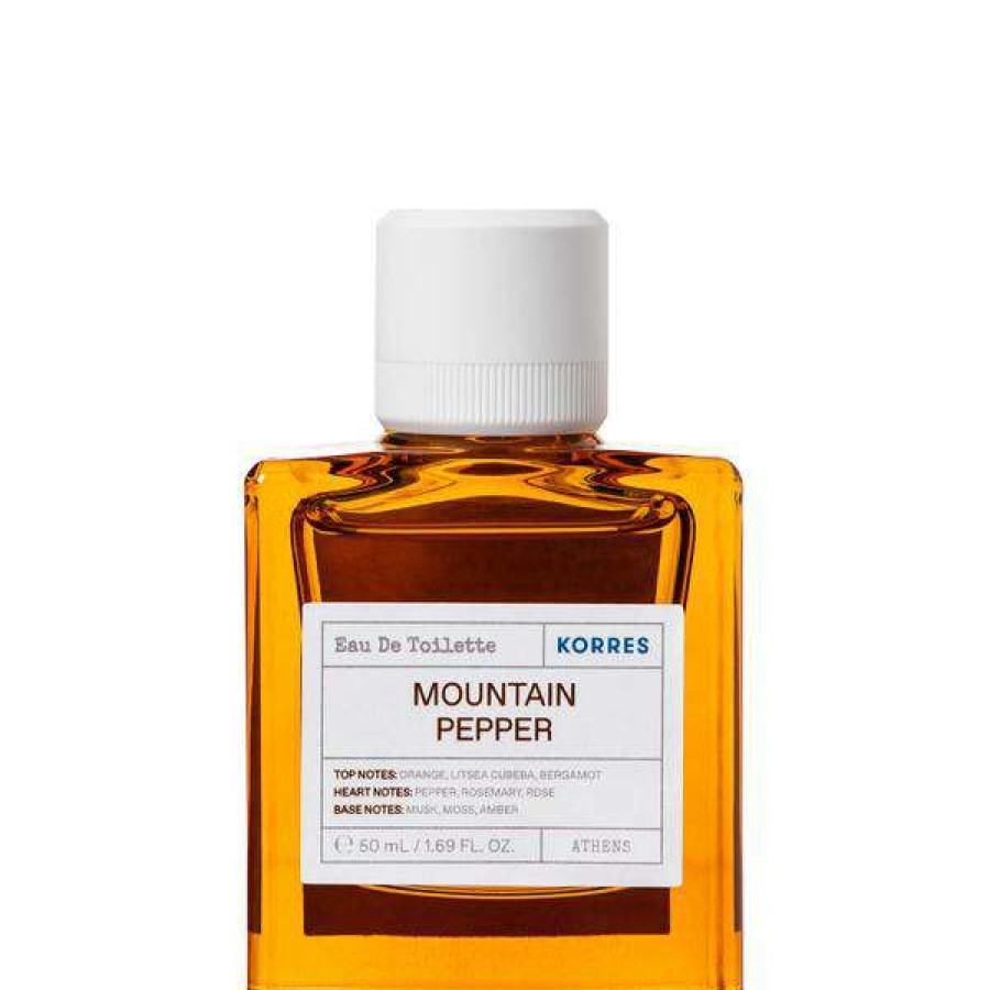 Fragrance * | Korres Mountain Pepper Eau De Toilette 50Ml Official