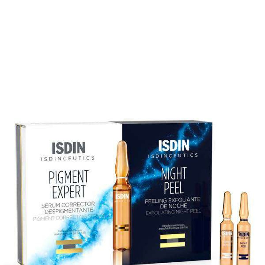 Skin Care * | Isdin Isdinceutics Dark Spot Correcting Day And Night Routine Exfoliating Serum Hot Sell