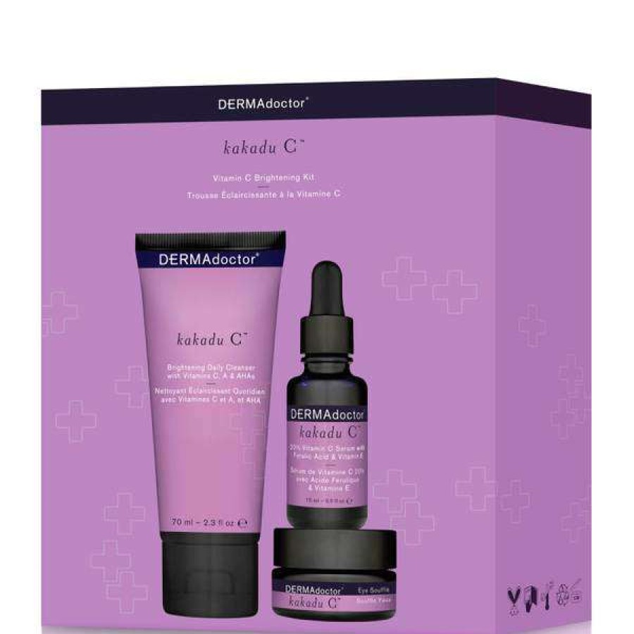 Skin Care * | Dermadoctor Kakadu C Vitamin C Brightening Kit (Worth $129.00) Gift Selection