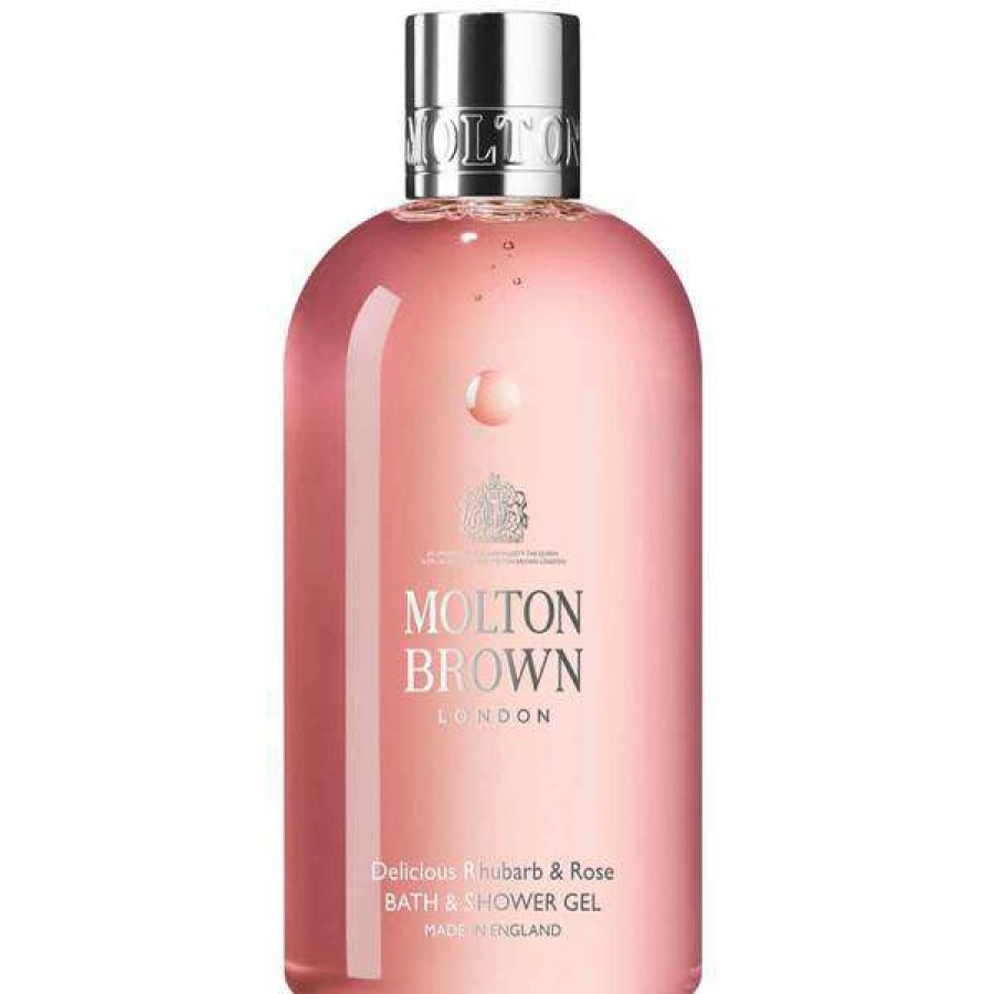 Body * | Molton Brown Delicious Rhubarb And Rose Bath And Shower Gel (300Ml) Best Sellers