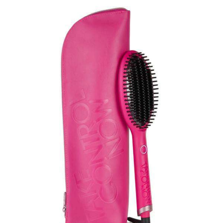 Accessories * | Ghd Limited Edition Glide Smoothing Hot Brush Orchid Pink Limited Edition