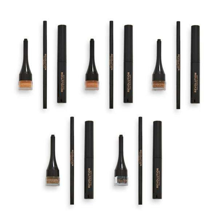 Makeup * | Makeup Revolution Ultra Brow Builder Kit (Various Shades) Fashionable